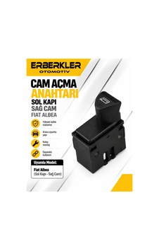 Cam Açma Anahtarı Fıat Albea Sol Kapı Sağ Cam - Erb2222 Cam Açma Anahtarı Fıat Albea Sol Kapı Sağ Cam - Erb2222