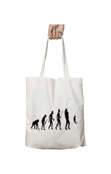 Art Hediye Evolution Of Man And Fishing İki Taraf Kalıcı Yıkanabilir Okul Plaj Omuz Bez Çanta Çok Renkli Art Hediye Evolution Of Man And Fishing İki Taraf Kalıcı Yıkanabilir Okul Plaj Omuz Bez Çanta Çok Renkli