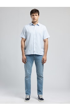 Lee Cooper Mavi Erkek Keten Karışımlı Gömlek 262 Lcm 241003 Andre Mavi Lee Cooper Mavi Erkek Keten Karışımlı Gömlek 262 Lcm 241003 Andre Mavi