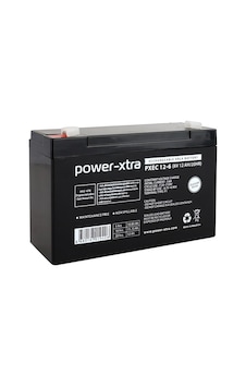Power-xtra Ecolead - Pxec12-6 - 6v 12 Ah Kuru Akü F1