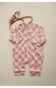 Oh La La Koala Plaid Cherry Serisi Tulum Bej Oh La La Koala Plaid Cherry Serisi Tulum Bej