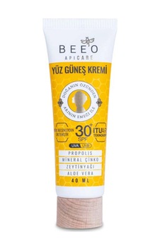 5 Adet Beeo Apicare Propolisli Yüz Güneş Kremi 40 Ml 5 Adet Beeo Apicare Propolisli Yüz Güneş Kremi 40 Ml