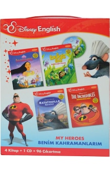 Disney English My Heroes - Benim Kahramanlarım Çantalı Set Disney English My Heroes - Benim Kahramanlarım Çantalı Set