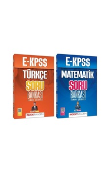 İndeks Akademi 2026 Ekpss Türkçe + Matematik Soru Bankası 2 Li Set İndeks Akademi Yayıncılık İndeks Akademi 2026 Ekpss Türkçe + Matematik Soru Bankası 2 Li Set İndeks Akademi Yayıncılık