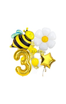 Arı Ve Papatya Temalı 3 Yaş Balon Seti Doğum Günü Parti Dekorasyonu Sku: Zeusb0fsn6zt1j . Arı Ve Papatya Temalı 3 Yaş Balon Seti Doğum Günü Parti Dekorasyonu Sku: Zeusb0fsn6zt1j .