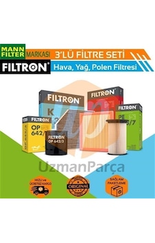 Hyundai Elantra 1.6 Benzinli Mann Filtron Filtre Seti 2016-2020 Hyundai Elantra 1.6 Benzinli Mann Filtron Filtre Seti 2016-2020