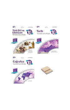 10. Sınıf Joker Edebiyat Tarih Ve Coğrafya 3lü Tematik Soru Bankası