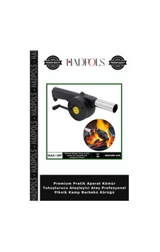 Premium Pratik Aparat Kömür Tutuşturucu Ateşleyici Ateş Profesyonel Piknik Kamp Barbekü Körüğü Premium Pratik Aparat Kömür Tutuşturucu Ateşleyici Ateş Profesyonel Piknik Kamp Barbekü Körüğü