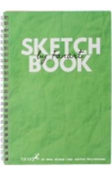 Fanart Academy Sketchbook A6 Spiralli Eskiz Defteri Yeşil Kapak Fanart Academy Sketchbook A6 Spiralli Eskiz Defteri Yeşil Kapak