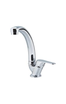 Mix Tekli Lavabo Bataryası Dönerli Alttan Krom Mix Tekli Lavabo Bataryası Dönerli Alttan Krom