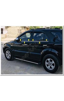 Kia Sorento Krom Cam Çıtası 2002-2009 4 Parça Paslanmaz Çelik Kia Sorento Krom Cam Çıtası 2002-2009 4 Parça Paslanmaz Çelik