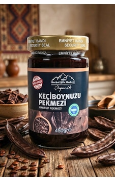 Nurbal Şifa Merkezi Organik Keçiboynuzu Pekmezi 450 G
