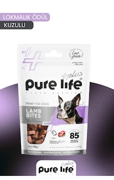 Purelife Plus Kuzu Etli Köpek Ödül Maması 80gr Purelife Plus Kuzu Etli Köpek Ödül Maması 80gr