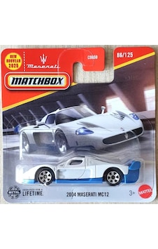 Matchbox 2004 Maserati Mc12 Beyaz Matchbox 2004 Maserati Mc12 Beyaz