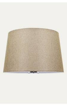 Bej Abajur Başlık Çap 35 Cm Kumaş Konik Çap 35 Cm A875 Bej