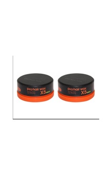 Morfose Prohair X5 Men Wax Strong Hold Turuncu 150 Ml 2'li Set