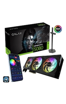 Galax RTX 5080 EX Gamer 1-Click OC 58NZN6MDBYEX 256 Bit GDDR7 16 GB Ekran Kartı Galax RTX 5080 EX Gamer 1-Click OC 58NZN6MDBYEX 256 Bit GDDR7 16 GB Ekran Kartı