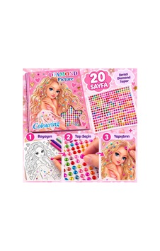 Prenses Temalı Taş Yapıştırmalı Boyama Kitabı - 20 Sayfa Renkli Diamond Taşlı Etkinlik Kitabı Prenses Temalı Taş Yapıştırmalı Boyama Kitabı - 20 Sayfa Renkli Diamond Taşlı Etkinlik Kitabı