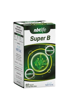 Nbt Life Super B Klorella Spirulina İçeren Takviye Gıda 60 Kapsül Nbt Life Super B Klorella Spirulina İçeren Takviye Gıda 60 Kapsül