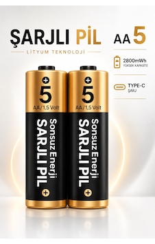Şarjlı Aa Pil 2800mwh 1.5v Fp28 Type-c Lithium-ion Rechargeable Battery 2 Li Paket Hızlı Şarj Pil Şarjlı Aa Pil 2800mwh 1.5v Fp28 Type-c Lithium-ion Rechargeable Battery 2 Li Paket Hızlı Şarj Pil
