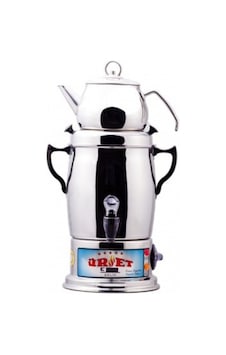 Üret Çift Amaçlı 22 L Çay Semaveri Inox