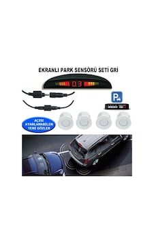 Ekranlı Park Sensörü Seti Gri 22Mm Tetra 1004020 Ekranlı Park Sensörü Seti Gri 22Mm Tetra 1004020