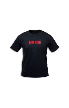 Nowup Nutrıtıon Aim High - Siyah Erkek Sporcu Tshirti Si Yah