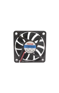 60x60x10mm Dc Motor Fırçasız 5 Volt 0.1 Amper 2 Pin Soğutma Fanı