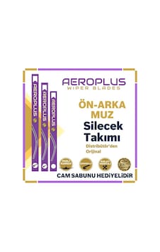 Aeroplus Hyundai İ20 Ön Arka Muz Silecek Takımı 2015-2020 Aeroplus Hyundai İ20 Ön Arka Muz Silecek Takımı 2015-2020