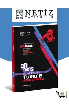 Netiz Çift Dikiş 8. Sınıf Türkçe Soru Bankası Netiz Çift Dikiş 8. Sınıf Türkçe Soru Bankası