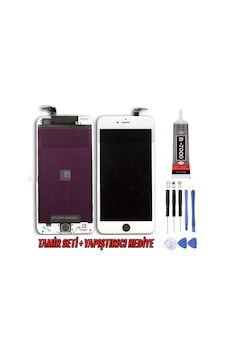 Iphone 6 Plus Lcd Ekran A Kalite Beyaz Montaj Kiti Iphone 6 Plus Lcd Ekran A Kalite Beyaz Montaj Kiti
