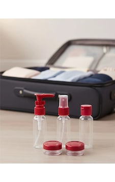 Taşınabilir 5 Parça Seyahat Kozmetik Dolum Seti 30 Ml Diğer Taşınabilir 5 Parça Seyahat Kozmetik Dolum Seti 30 Ml Diğer