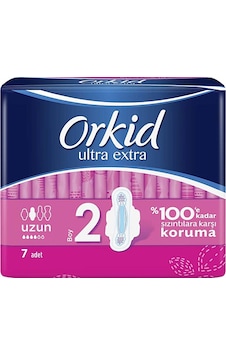 Orkid Ultra Extra Boy 2 Uzun Hijyenik Ped 6 x 7'li