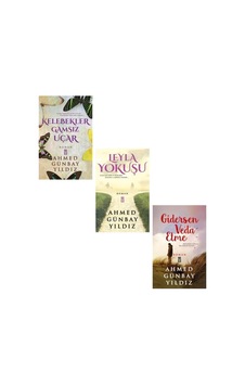 Gidersen Veda Etme + Leyla Yokuşu + Kelebekler Gamsız Uçar Set