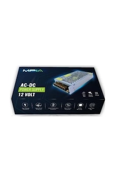 Mpia Ps-15 12v 15a Amper 180w Metal Güvenlik Kamera Şerit Led Adaptör Trafo