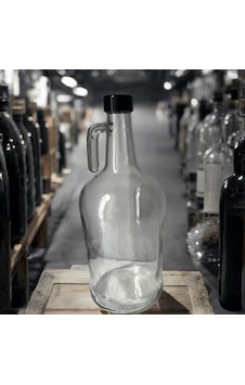 3 Litre Cam Galon Şişe-sürahi Sızdırmaz Kapaklı, Geniş Ağızlı Saklama Kabı Ev Yapımı İçecek, Zeytinyağı Ve Sirke İçin Uygun