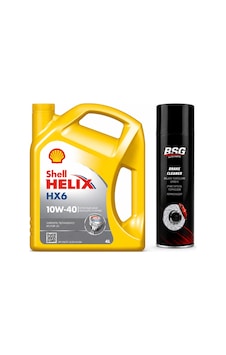 Shell Helix Hx6 Motor Yağı 10w-40 4 Litre + Balata Spreyi 500 ML Shell Helix Hx6 Motor Yağı 10w-40 4 Litre + Balata Spreyi 500 ML