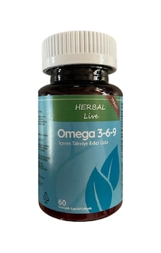 Herbal Live Omega 3 6 9 İçeren Takviye Edici Gıda