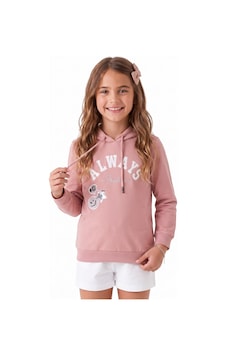 Onloox Kız Çocuk Gülkurusu Kız Çocuk Gülkurusu Pamuklu Kapüşonlu Uzun Kollu Tam Kalıp Pullu Simli Baskılı Sweatshirt 4 Yaş Onloox Kız Çocuk Gülkurusu Kız Çocuk Gülkurusu Pamuklu Kapüşonlu Uzun Kollu Tam Kalıp Pullu Simli Baskılı Sweatshirt 4 Yaş