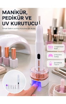 Jel Oje Kurutma Ve Tırnak Bakımı Cihazı