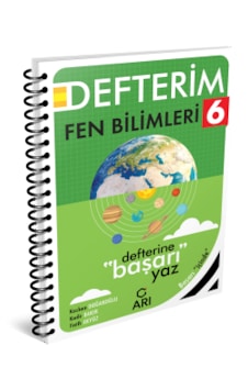 Arı 2027 6. Sınıf Fen Bilimleri Defterim Arı 2027 6. Sınıf Fen Bilimleri Defterim