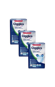 Giggles Külotlu Yetişkin Hasta Bezi Ekstra Büyük Boy XL 3 x 30'lu