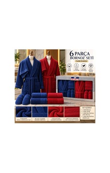 Slc Home 6 Parça Lüx Aile Bornoz Seti % 100 Pamuk Kutulu Şık Desenli İşlemeli Mavi - Kırmızı - 939937392 Mavi - Kırmızı Slc Home 6 Parça Lüx Aile Bornoz Seti % 100 Pamuk Kutulu Şık Desenli İşlemeli Mavi - Kırmızı - 939937392 Mavi - Kırmızı