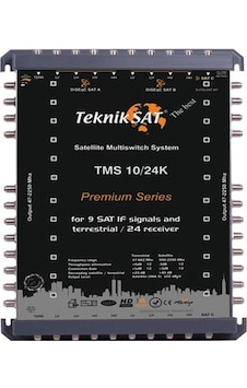 Tekniksat Tms 10-24 Kaskatlı Santral Multiswitch