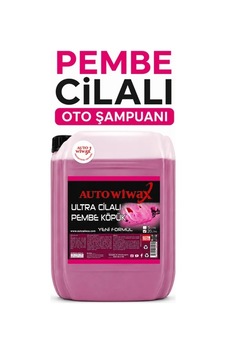 Autowiwax 20 Litre Profesyonel Cilalı Araç Şampuanı Pembe Köpüklü Cilalı Oto Şampuanı