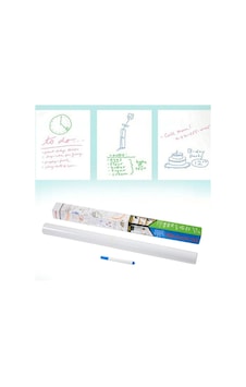 Silinebilir Kalemli Sticker Duvara Yapışabilen Yazı Tahtası 60x100 Cm 6998 Silinebilir Kalemli Sticker Duvara Yapışabilen Yazı Tahtası 60x100 Cm 6998