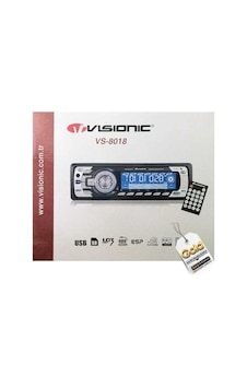 Visionic Vs-8018 Usb Oto Rd/Cd/Mp3 Çalar Visionic Vs-8018 Usb Oto Rd/Cd/Mp3 Çalar