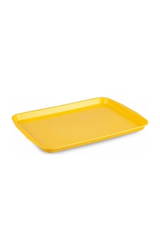 Servis Tepsisi Hamburger Döner Servis Tepsisi 27x36 CM Sarı Servis Tepsisi Hamburger Döner Servis Tepsisi 27x36 CM Sarı