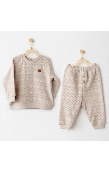 Melonika Wawa Exclusive 2'li Takım Beige Çok Renkli Melonika Wawa Exclusive 2'li Takım Beige Çok Renkli