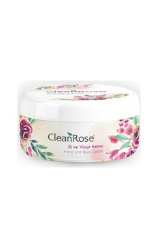 Clean Rose El ve Vücut Kremi 125 G Clean Rose El ve Vücut Kremi 125 G